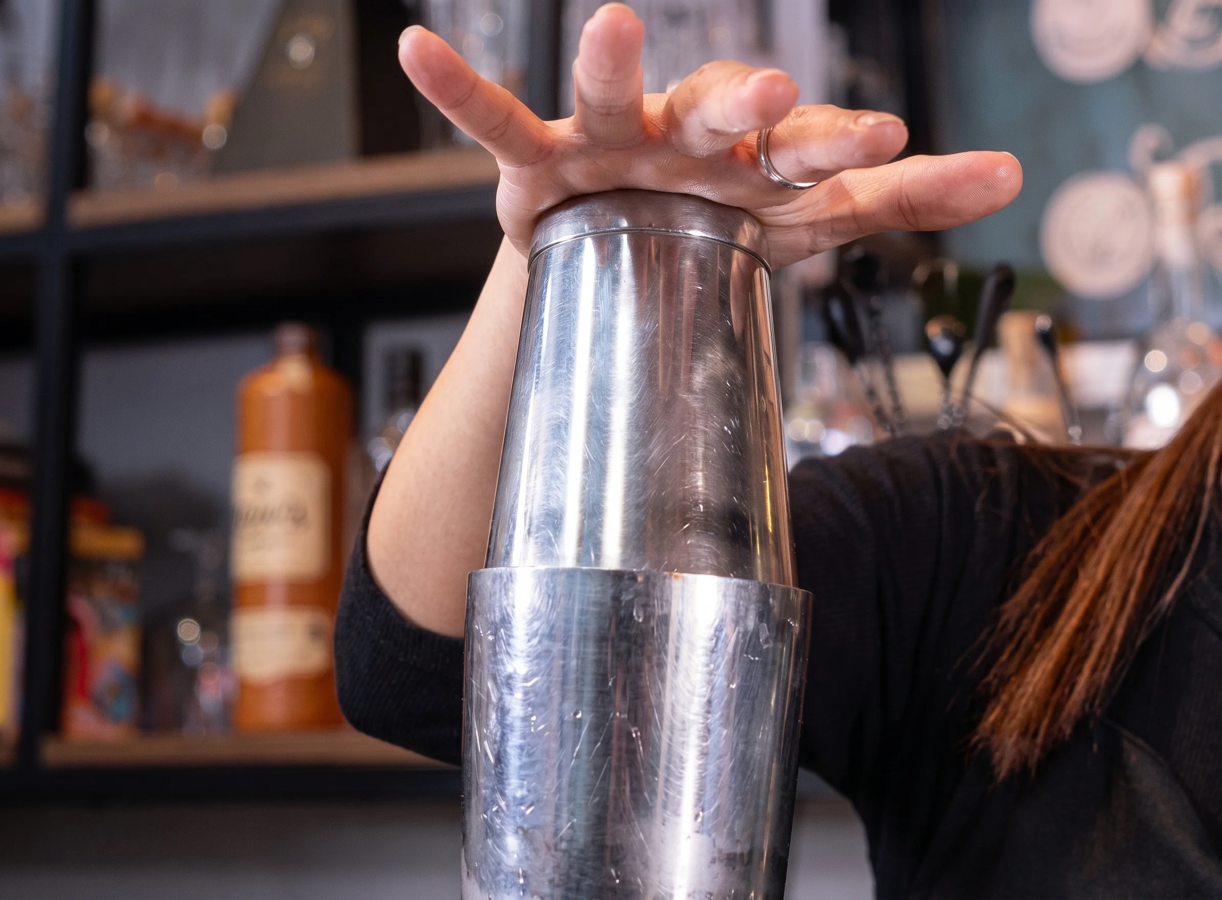 Step 3: Ice Shake for Thermal Chill & Dilution